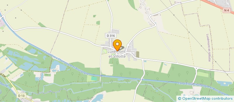 localisation de l'entreprise COADOU VINCENT  LISSE-EN-CHAMPAGNE