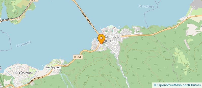 localisation de l'entreprise COAHOMA  SAVINES-LE-LAC