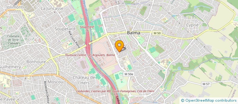 localisation de l'entreprise COAIDAPT à BALMA