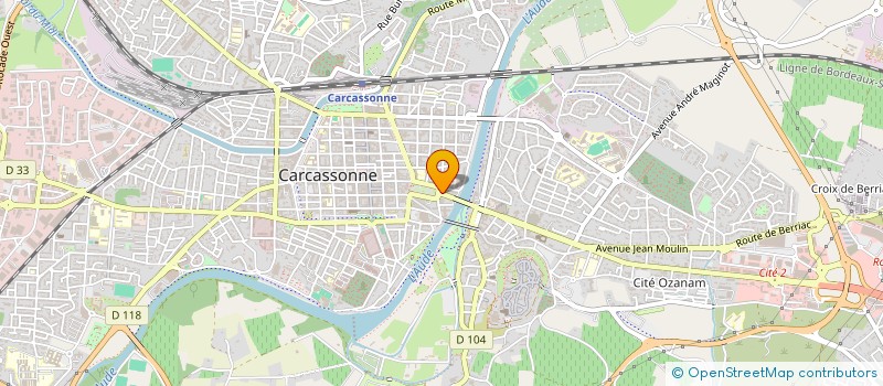 localisation de l'entreprise COALA CAPITAL à CARCASSONNE