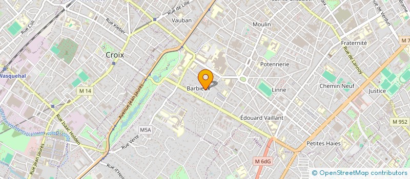 localisation de l'entreprise COALBEAVER  ROUBAIX