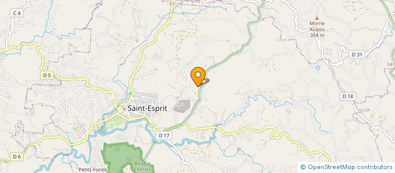 localisation de l'entreprise COALEX SEDAFA à SAINT-ESPRIT