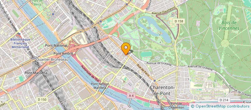 localisation de l'entreprise COALITION à CHARENTON-LE-PONT