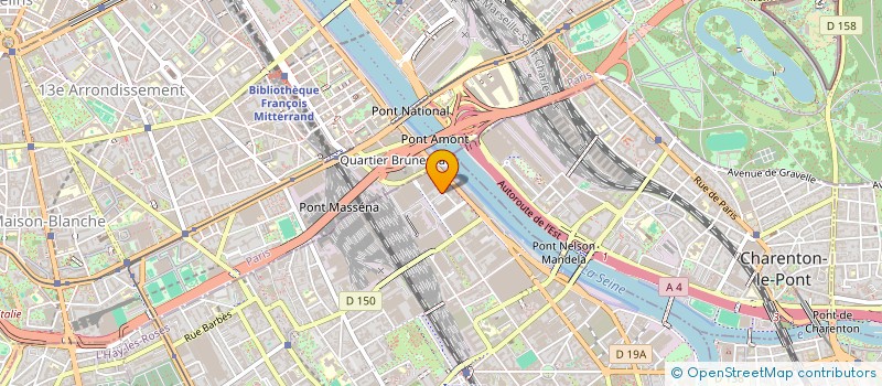 localisation de l'entreprise COALONE ASSOCIATION  IVRY-SUR-SEINE