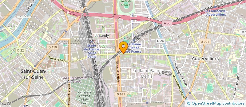 localisation de l'entreprise COALT à SAINT-DENIS