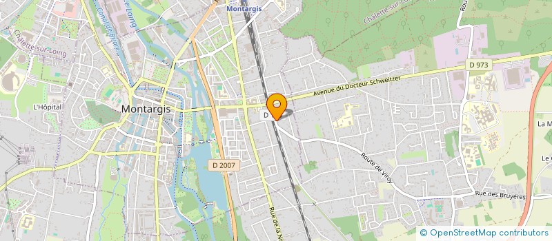 localisation de l'entreprise COANA  MONTARGIS