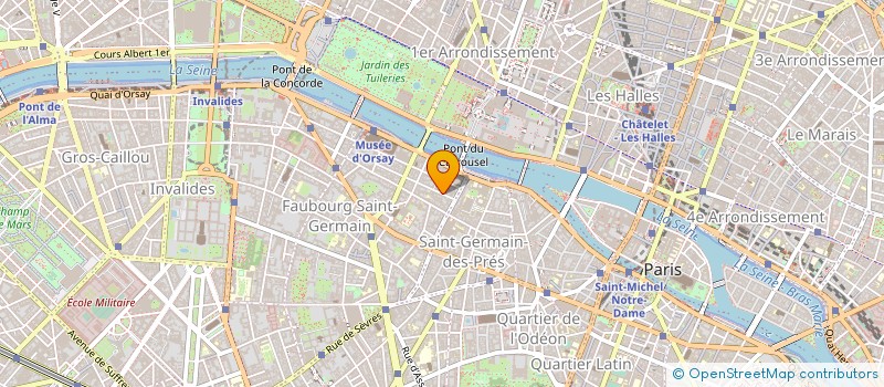 localisation de l'entreprise COANIM à PARIS