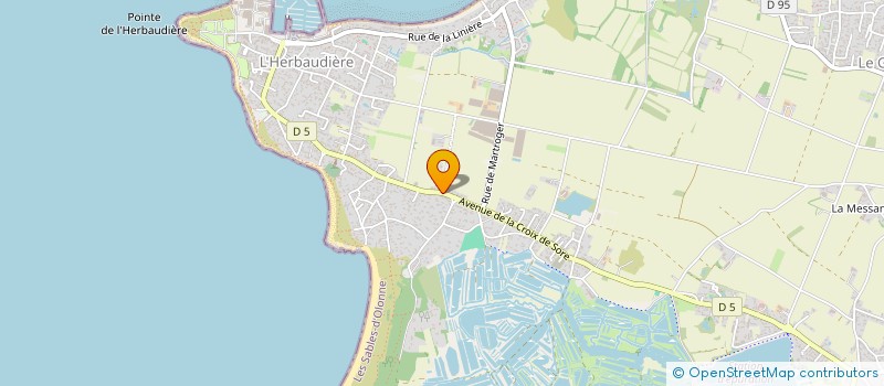 localisation de l'entreprise COAP PERFORMANCE à NOIRMOUTIER-EN-L'ILE