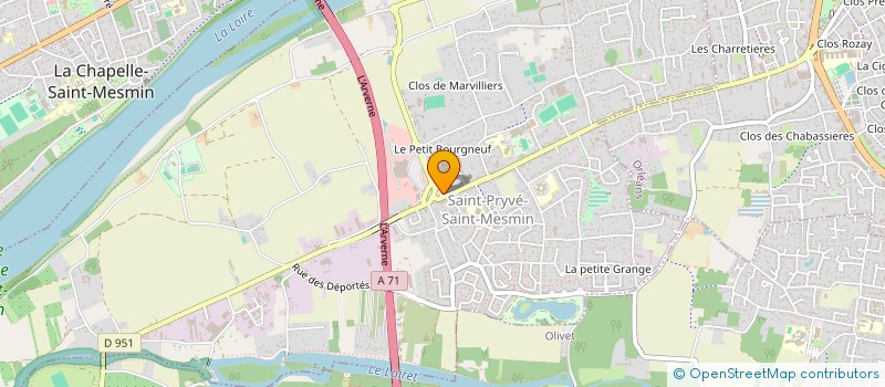 localisation de l'entreprise COAST CARS à SAINT-PRYVE-SAINT-MESMIN