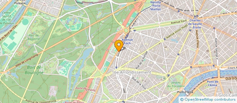 localisation de l'entreprise COASTAL INVESTISSEMENT  PARIS