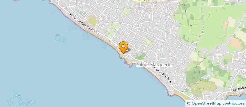 localisation de l'entreprise COAT KERLOAS  PORNICHET