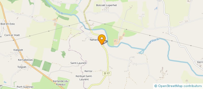 localisation de l'entreprise COAT TREZ  GRAND-CHAMP