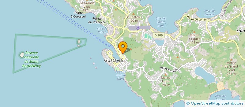 localisation de l'entreprise COATING AND COMPAGNIE à SAINT BARTHELEMY