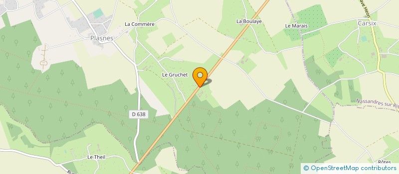 localisation de l'entreprise COATINQ NORMANDIE BERNAY à BERNAY