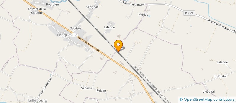 localisation de l'entreprise COAXIS HOSTING  FAUGUEROLLES