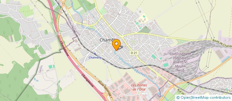 localisation de l'entreprise COB AGENCY à CHAMBLY