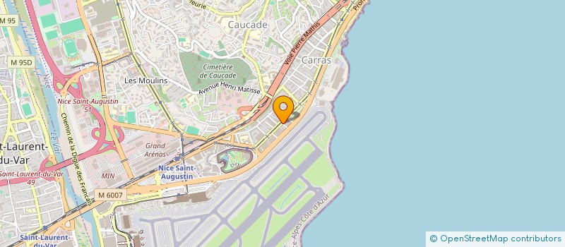 localisation de l'entreprise COB TRANSACTIONS à NICE