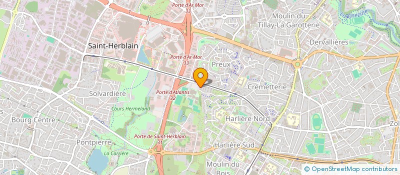 localisation de l'entreprise COBA  SAINT-HERBLAIN