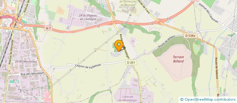 localisation de l'entreprise COBA INNOVATION  VALENCE