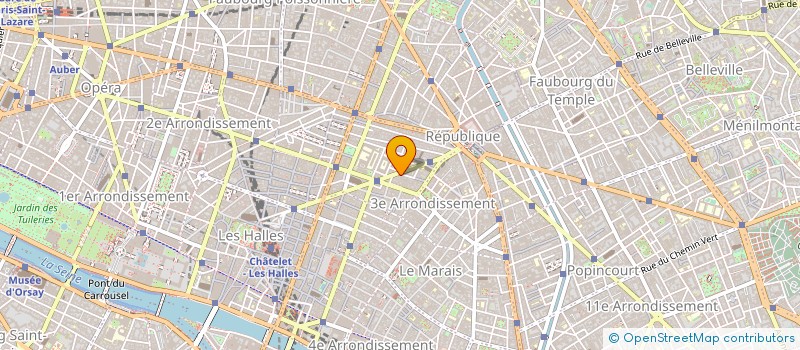 localisation de l'entreprise COBA STYLE COUPE CONFECTION  PARIS