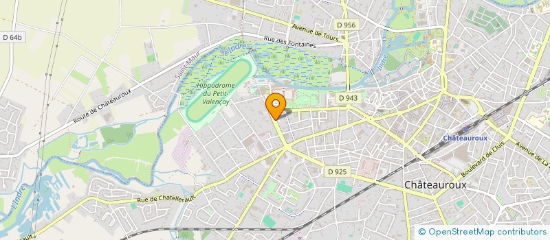 localisation de l'entreprise COBACENTRE à CHATEAUROUX
