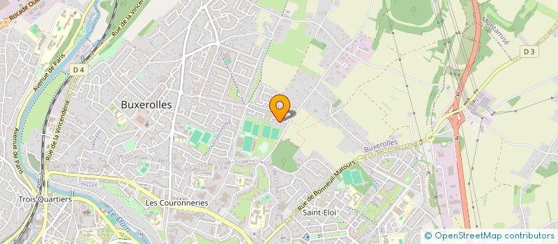 localisation de l'entreprise COBADII  BUXEROLLES