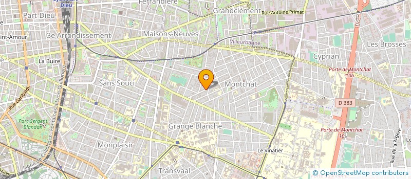 localisation de l'entreprise COBALT à LYON