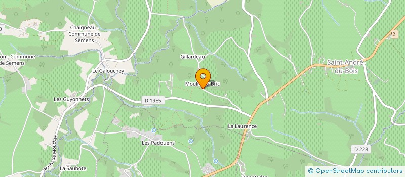 localisation de l'entreprise COBALT  SAINT-ANDRE-DU-BOIS