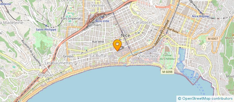 localisation de l'entreprise COBALT  NICE