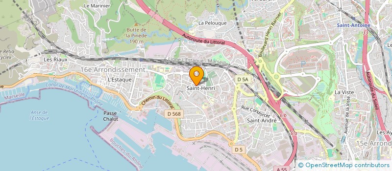 localisation de l'entreprise COBALT à MARSEILLE