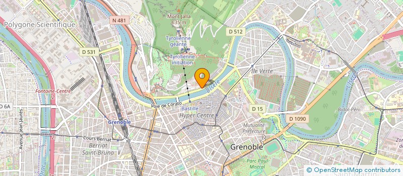 localisation de l'entreprise COBALT  GRENOBLE