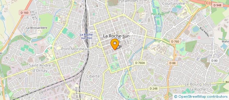 localisation de l'entreprise COBALT  LA ROCHE-SUR-YON