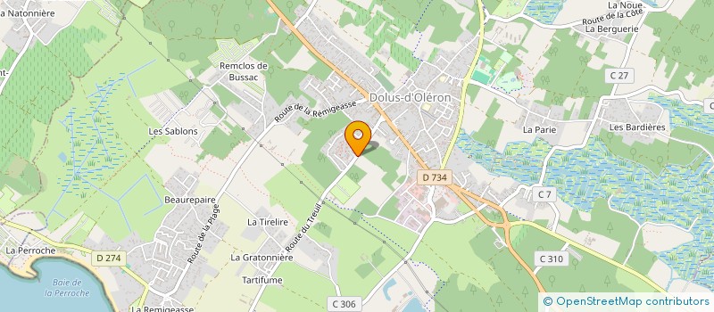 localisation de l'entreprise COBALT  DOLUS-D'OLERON