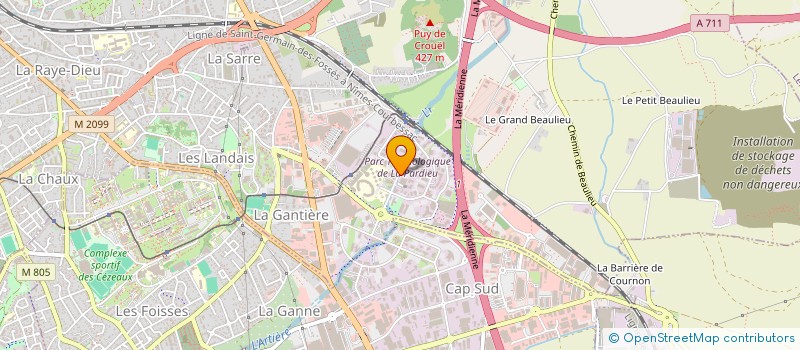 localisation de l'entreprise COBALT IMMO  CLERMONT-FERRAND