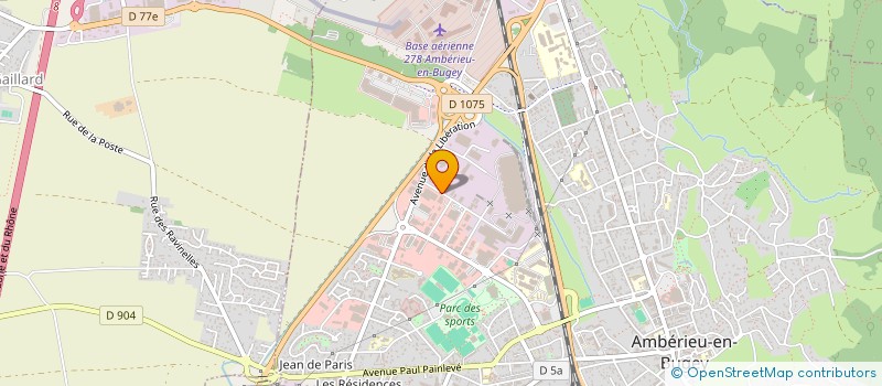 localisation de l'entreprise COBALT INVESTISSEMENT à AMBERIEU-EN-BUGEY
