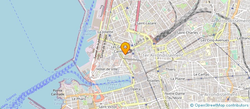 localisation de l'entreprise COBALT STUDIO à MARSEILLE
