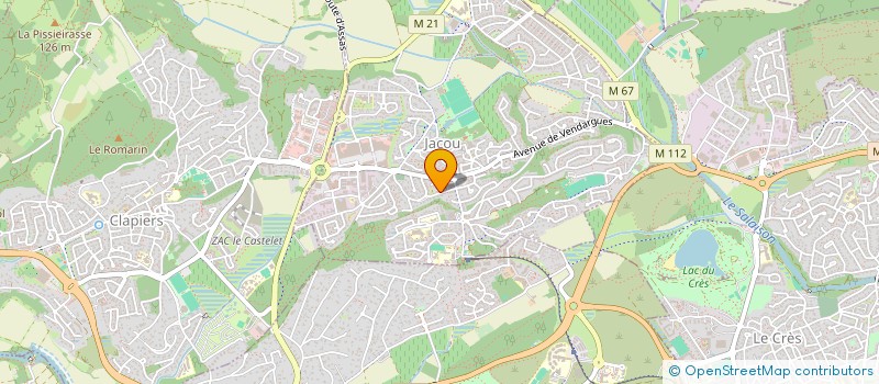 localisation de l'entreprise COBALTY à LATTES