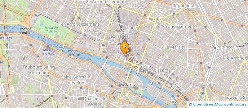 localisation de l'entreprise COBALYS à PARIS