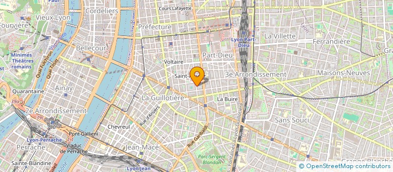 localisation de l'entreprise COBAMA  LYON