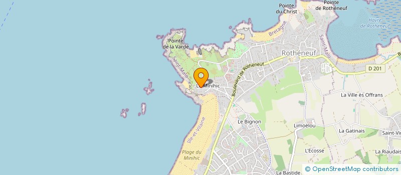 localisation de l'entreprise COBAN  SAINT-MALO