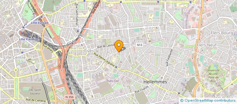 localisation de l'entreprise COBAN à LILLE