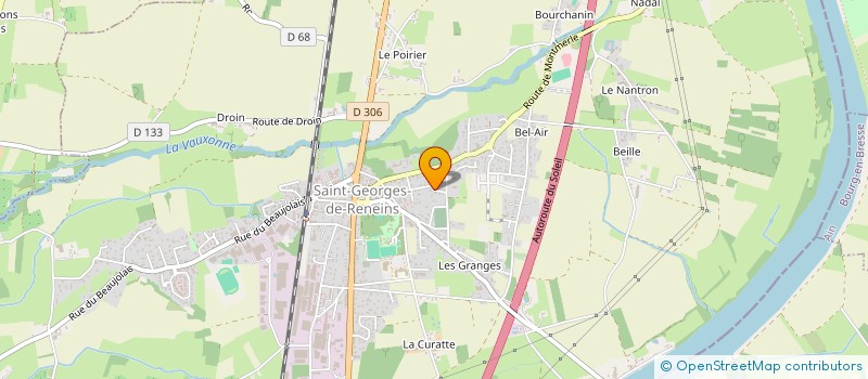 localisation de l'entreprise COBAN  SAINT-GEORGES-DE-RENEINS