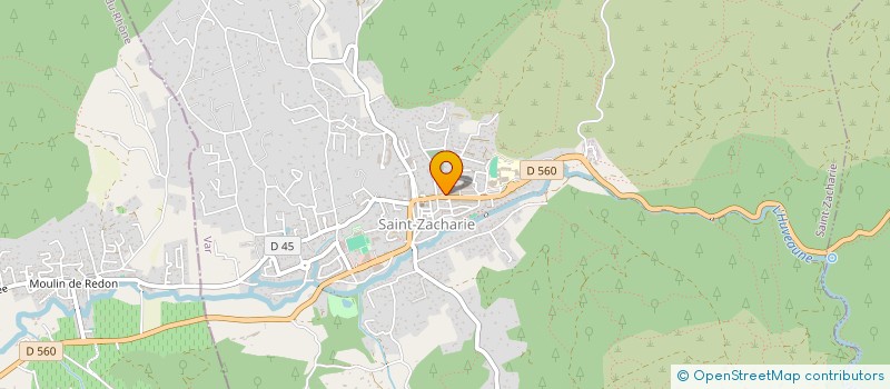 localisation de l'entreprise COBAN CONSTRUCTION  SAINT-ZACHARIE