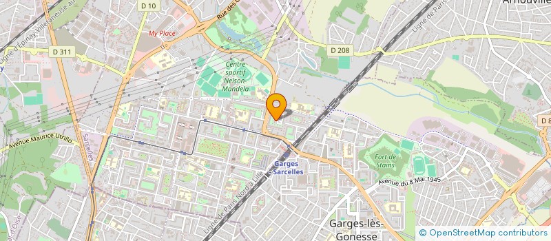 localisation de l'entreprise COBAN HB à SARCELLES