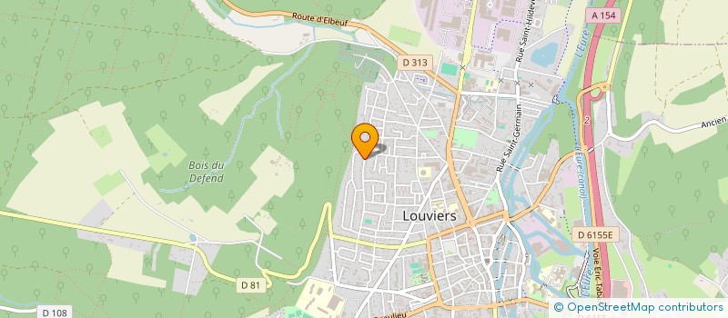 localisation de l'entreprise COBANC à LOUVIERS