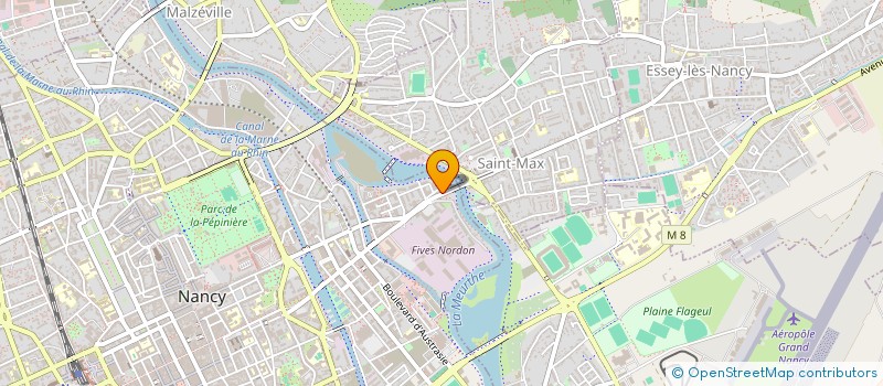 localisation de l'entreprise COBANE SARL  NANCY