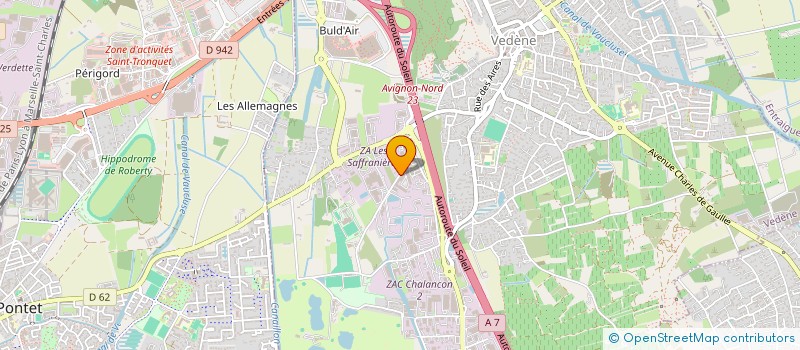 localisation de l'entreprise COBANOGLU  VEDENE