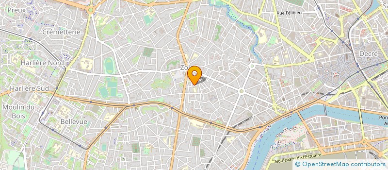 localisation de l'entreprise COBAT à NANTES