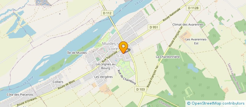 localisation de l'entreprise COBAT  MAVES