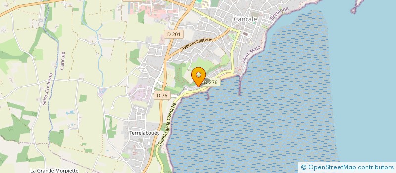 localisation de l'entreprise COBAT  CANCALE